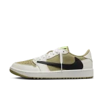 Air Jordan 1 Low Golf x Travis Scott - Neutral Olive. | جردن ۱ ترویس الیو گلف